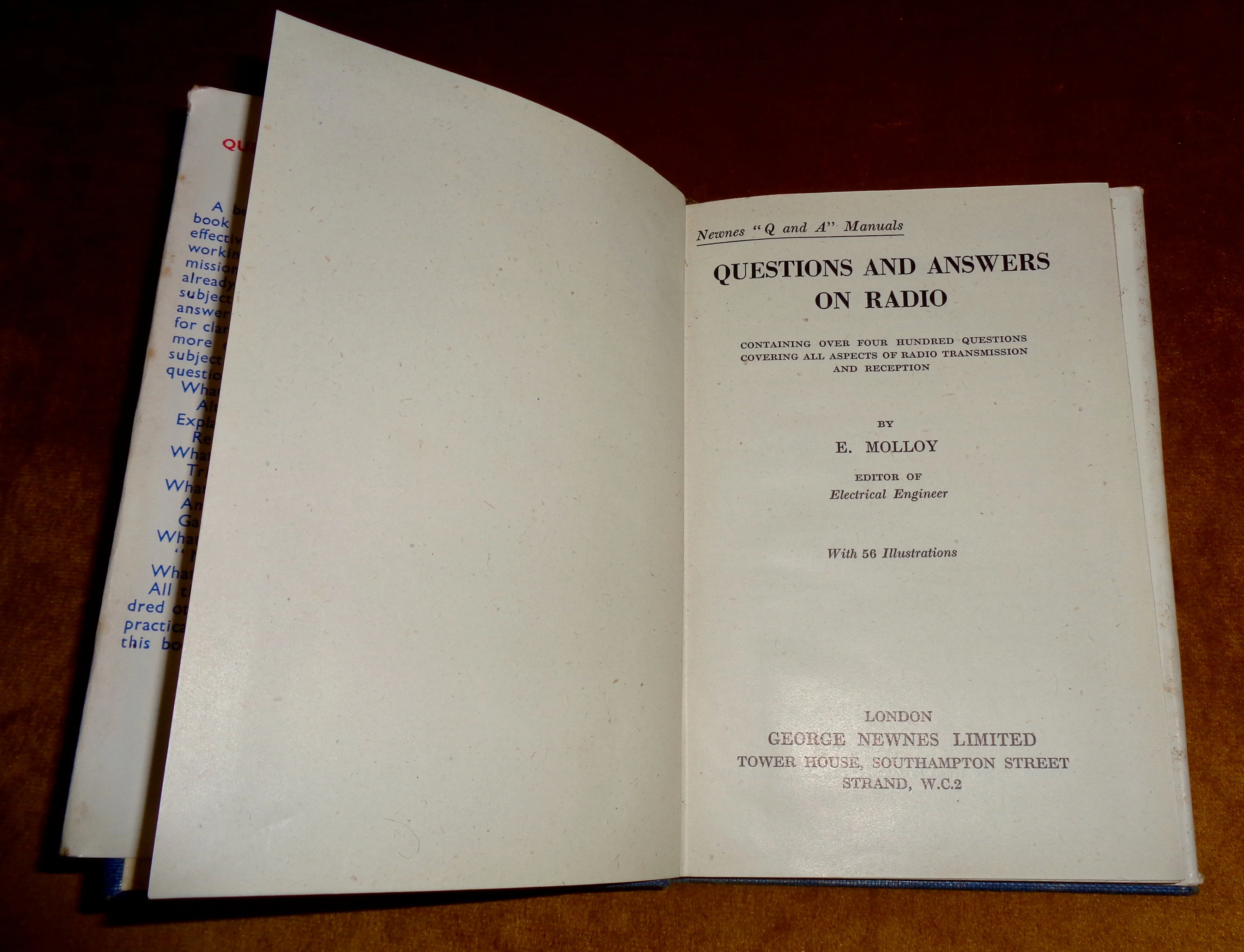 1944 Questions & Answers on Radio By E Molloy