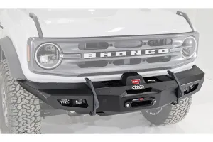 2021 Ford Bronco LOD Offroad Black Ops Full-Width Winch Front Bumper