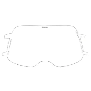 3M™ Speedglas™ Wide-View Grinding Visor, Pack of 5