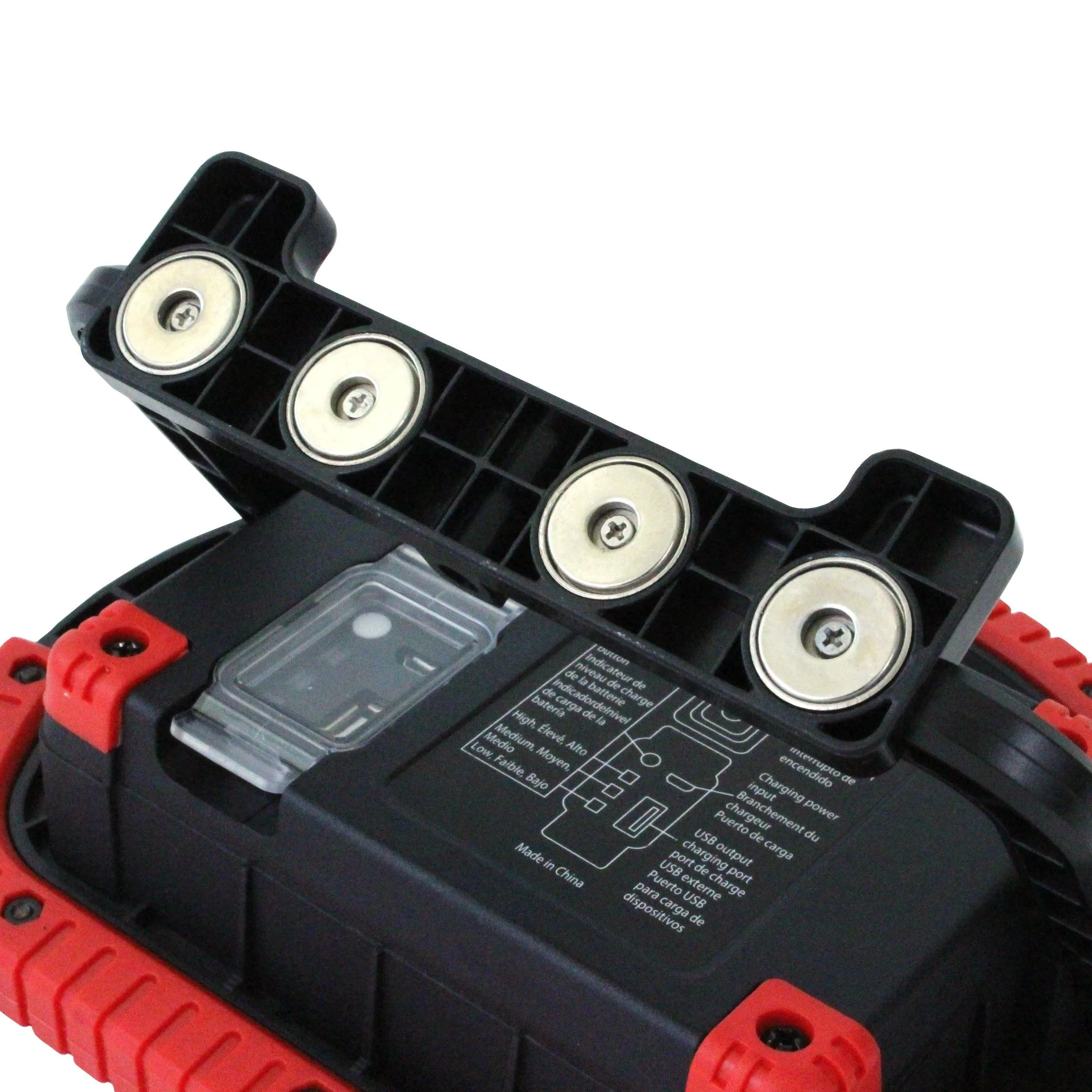 6W Rechargeable LED Work Light in Red