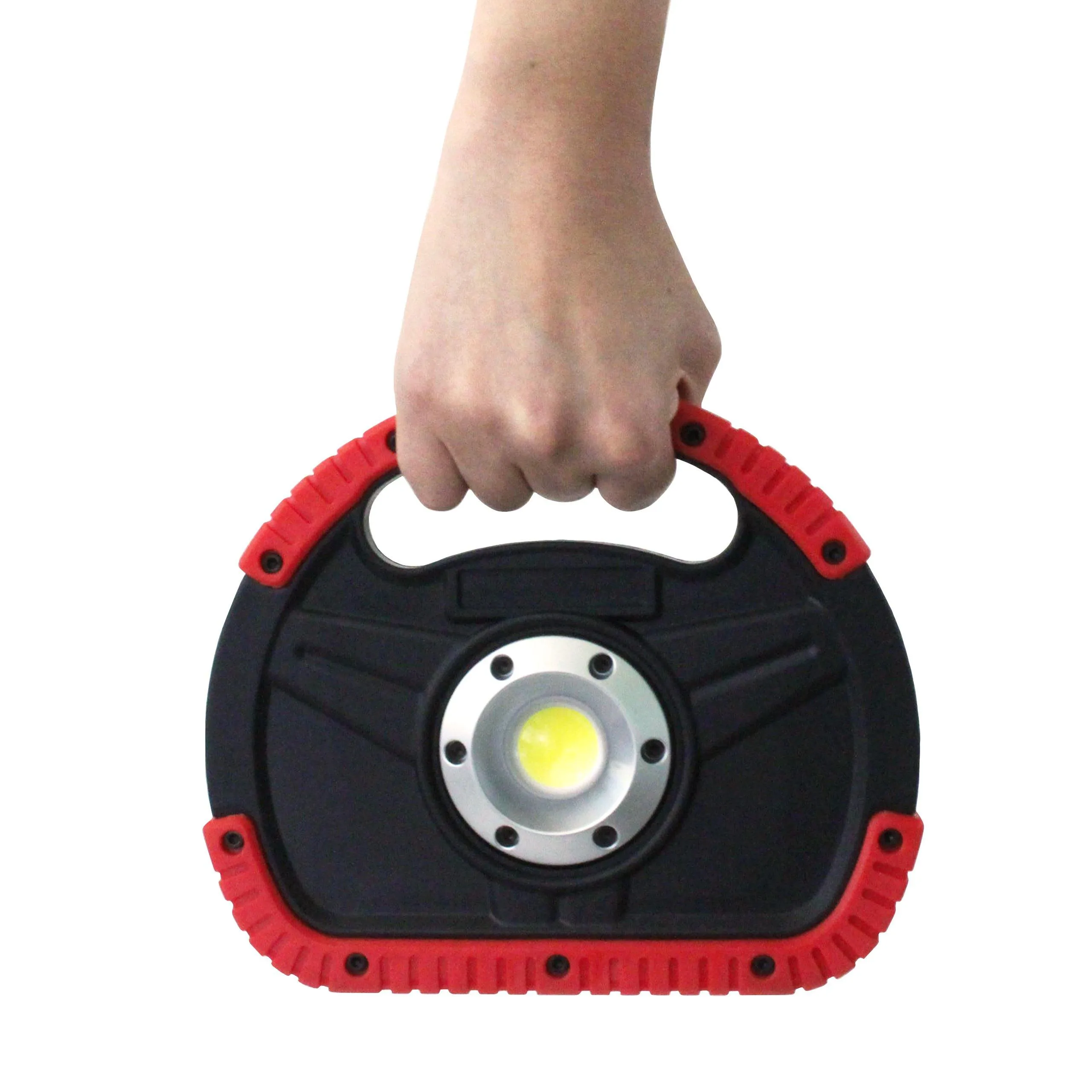 6W Rechargeable LED Work Light in Red