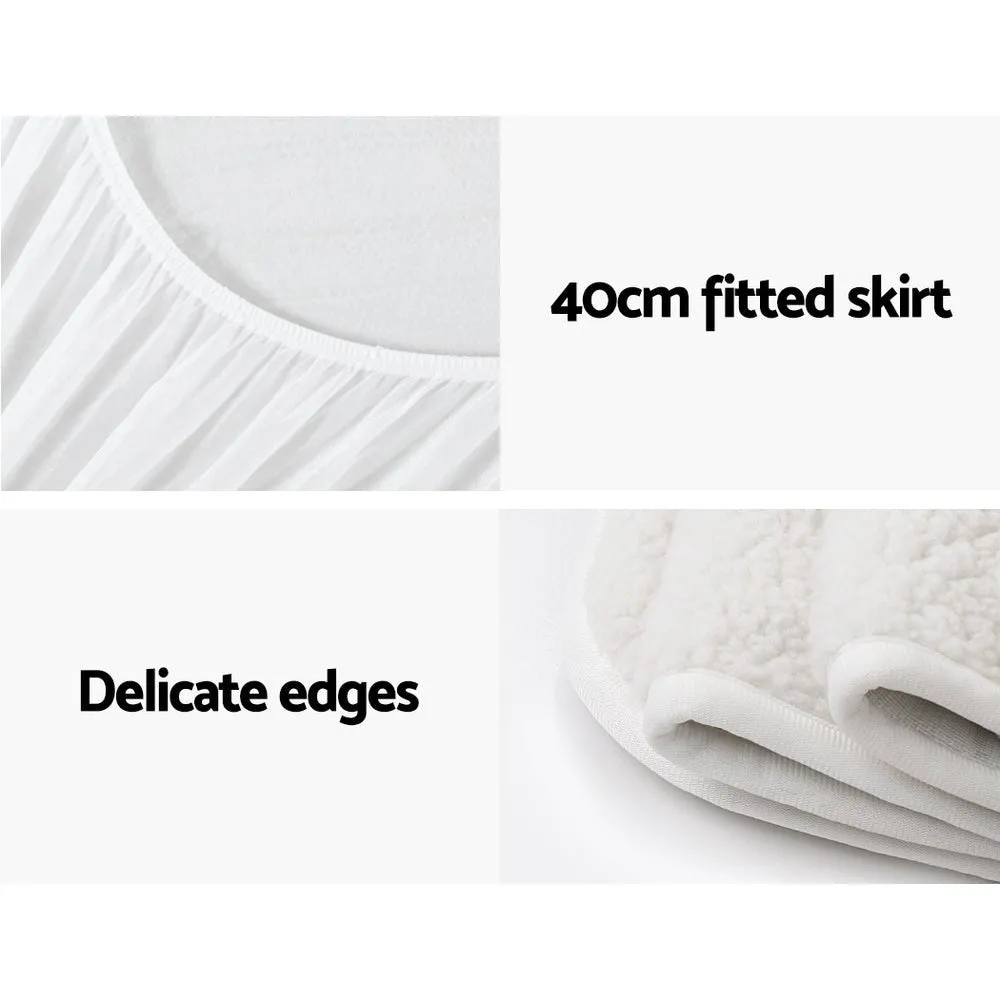 9 Setting Fully Fitted Electric Blanket - Single
