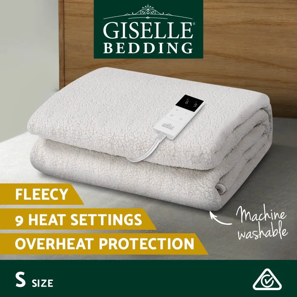 9 Setting Fully Fitted Electric Blanket - Single