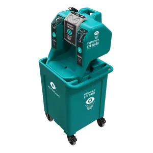 Aero Healthcare NeutraFlush Gravity Fed Eyewash Station w/Drain Cart