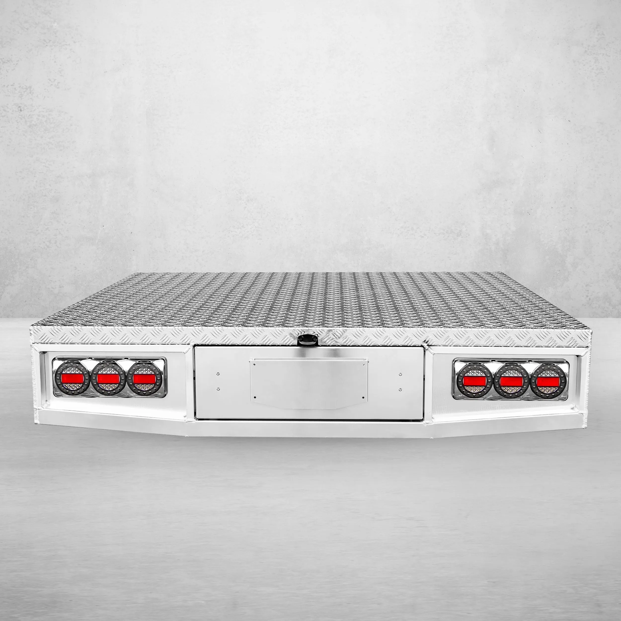 Aluminium Tray 2400mm No Headboard - Alloy