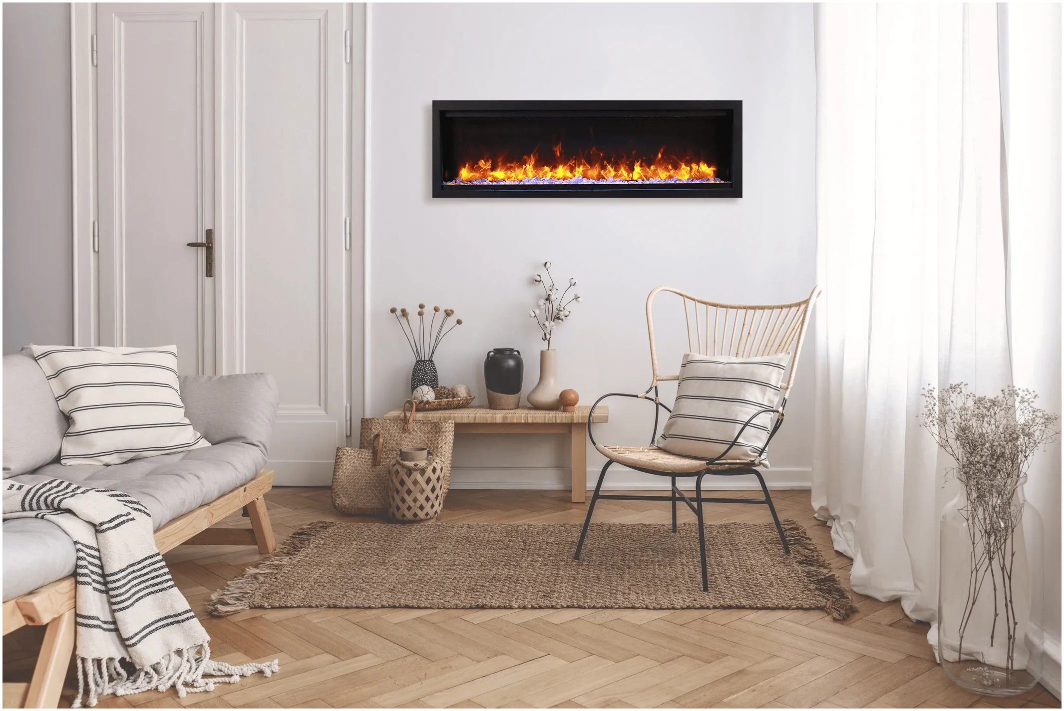 Amantii Symmetry Lumina 34 Built-In Electric Fireplace