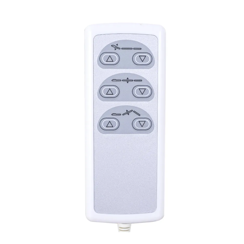 Barneys Optional Hand Control for York Electric Adjustable beds / table - 3 Motor