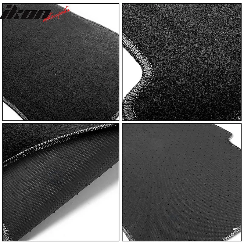 Car Floor Mat for 1993-1998 Toyota Supra Black Carpets Nylon 4 PCS