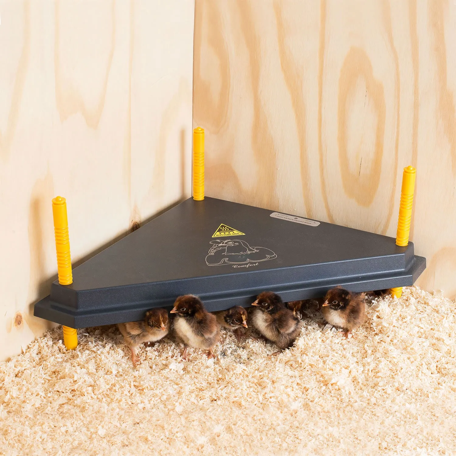 Chicktec Comfort 40 STD Triangle Corner Electric Hen Brooder