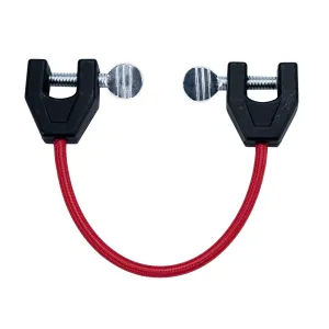 classic Kids Easy Wedge Ski Bungee Cord Removable Training Aid, Red