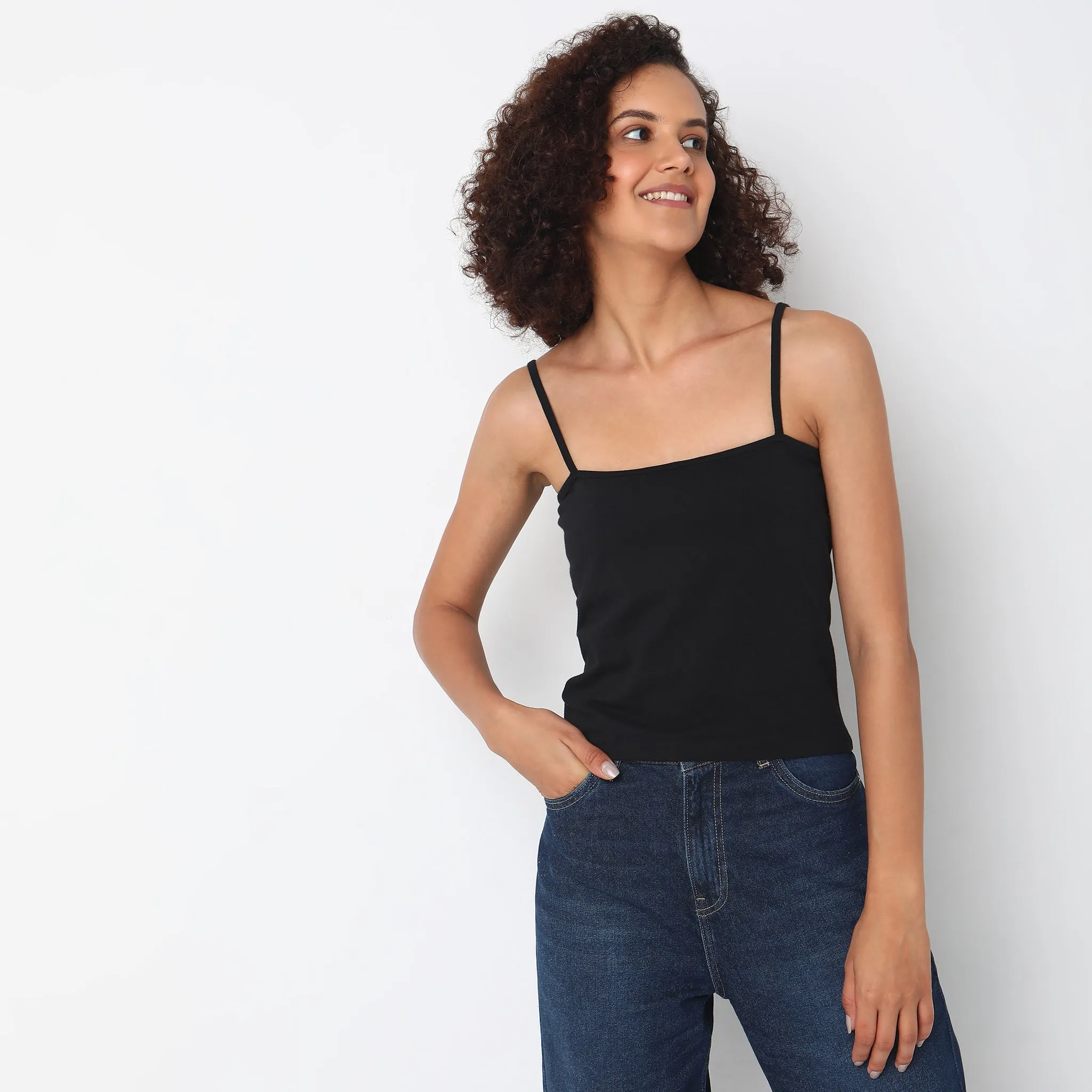 Comfort Fit Solid Lounge  Slip