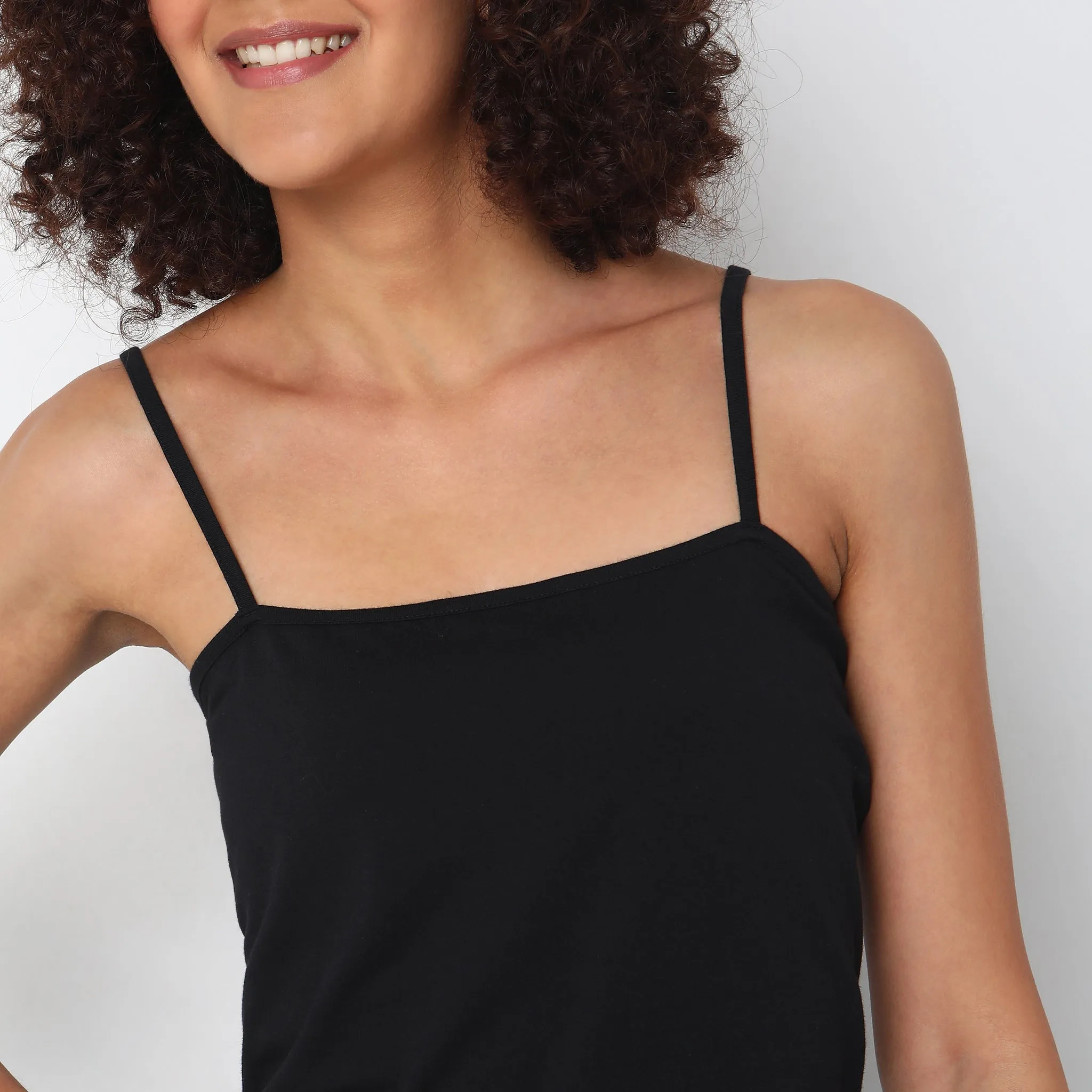Comfort Fit Solid Lounge  Slip