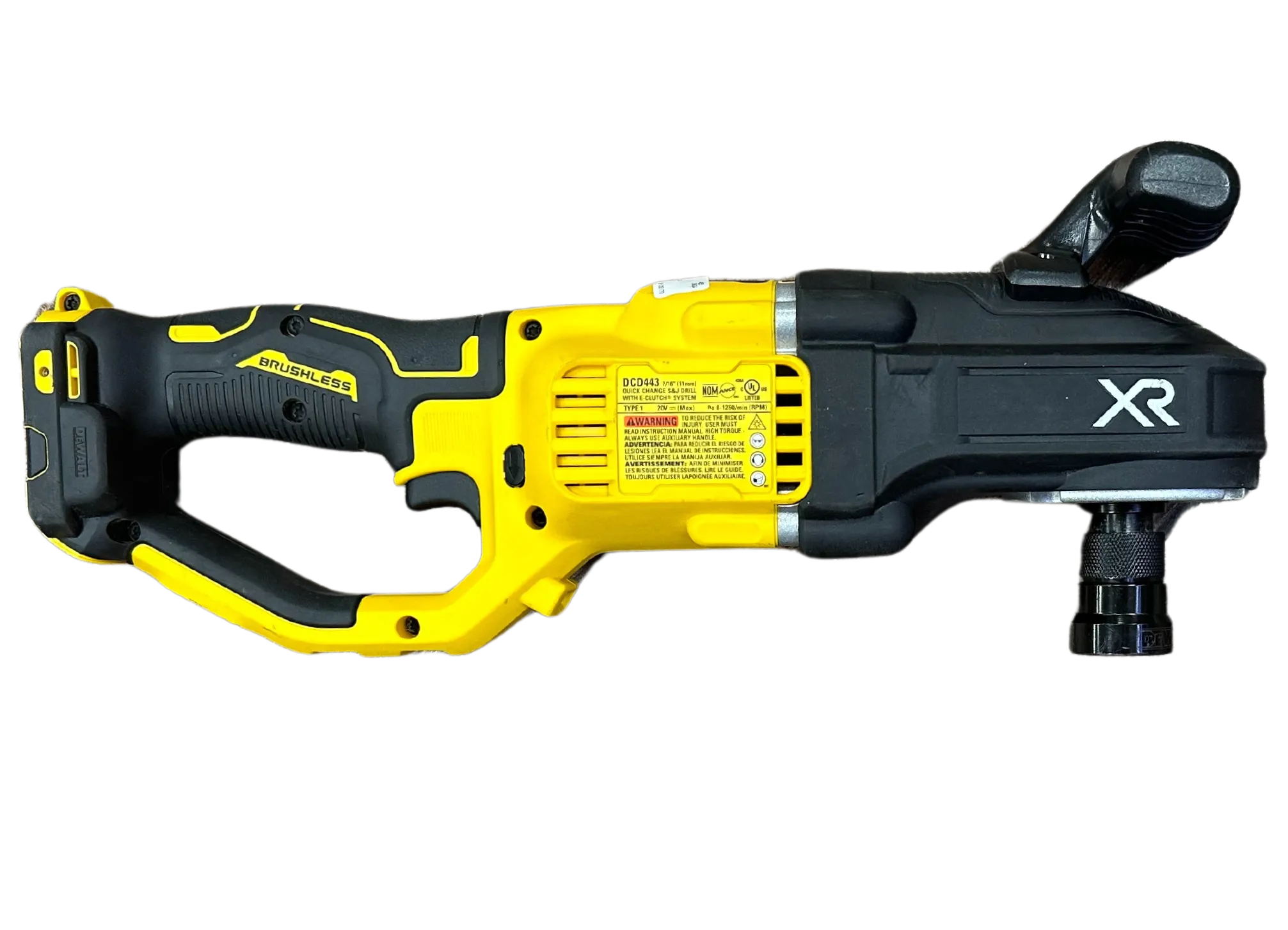 DeWalt 20V MAX XR® Brushless Cordless 7/16 in. Compact Quick-Change Stud and Joist Drill with POWER DETECT™ Technology*