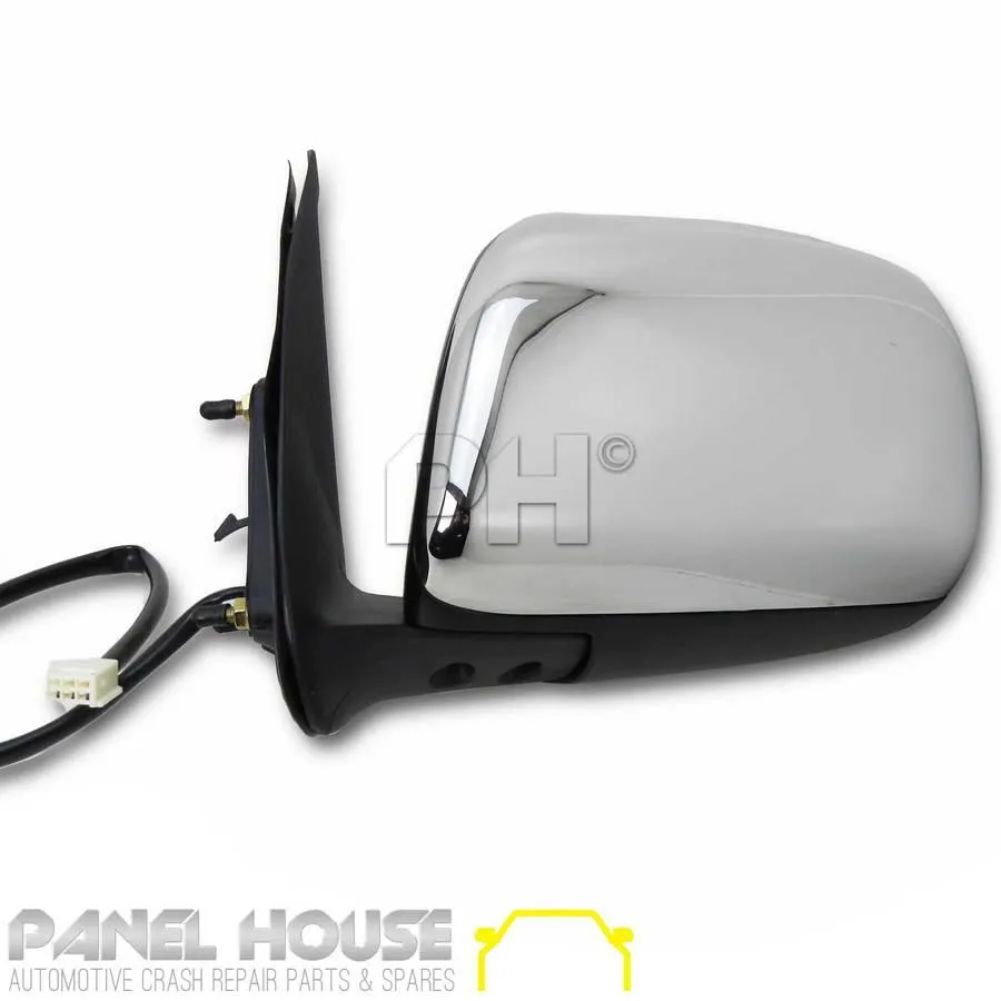 Door Mirror LEFT Chrome Electric Fits Toyota Hilux 2005 - 06-2010