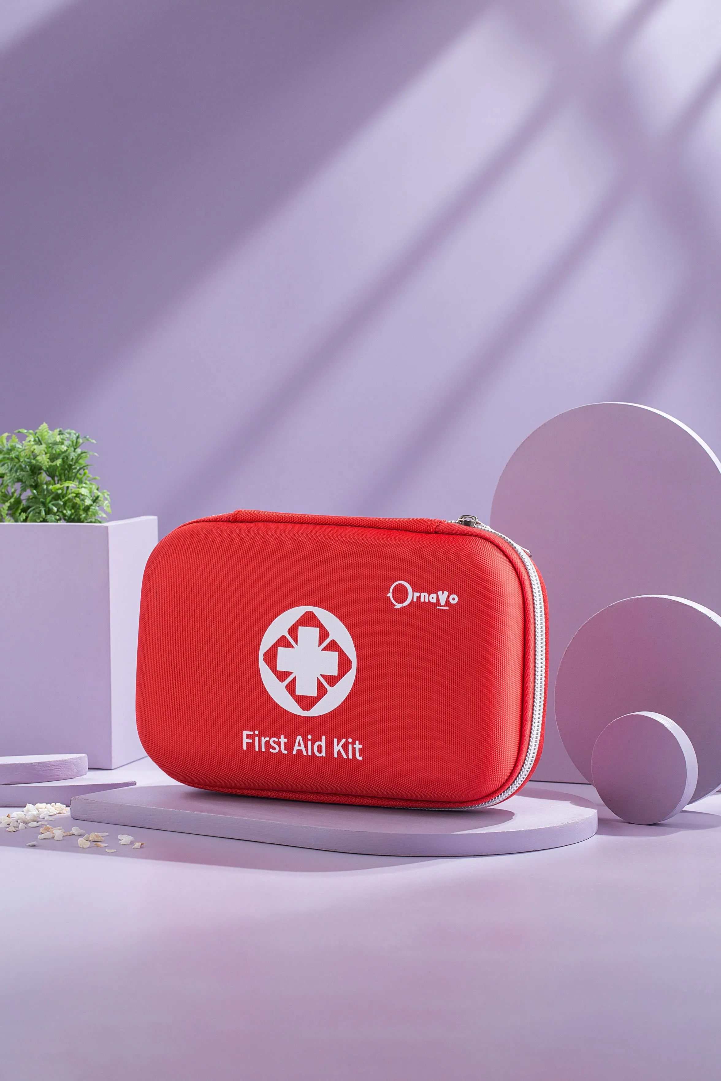 First Aid Kit ORNAVO - 109 Piece Emergency Medical Supplies