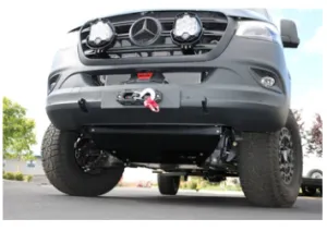 FRONT WINCH MOUNT WITH INCLUDED TOW HOOKS - SPRINTER (2019 ) BY VAN COMPASS