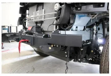 FRONT WINCH MOUNT WITH INCLUDED TOW HOOKS - SPRINTER (2019 ) BY VAN COMPASS
