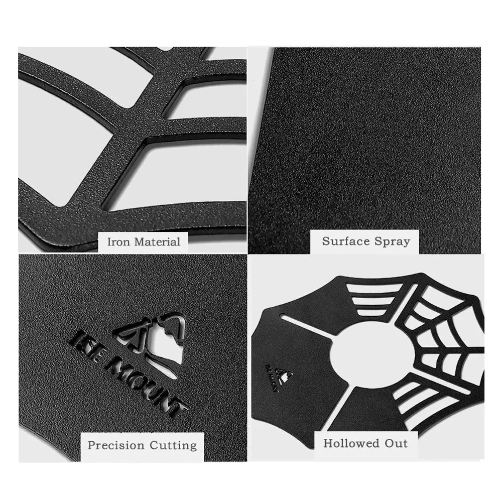 Furnace Insulation Pad Furnace End Mat Hollow Iron Board Outdoor Cookware Gases Can Heat Insulation Board for SOTO 310 Burners