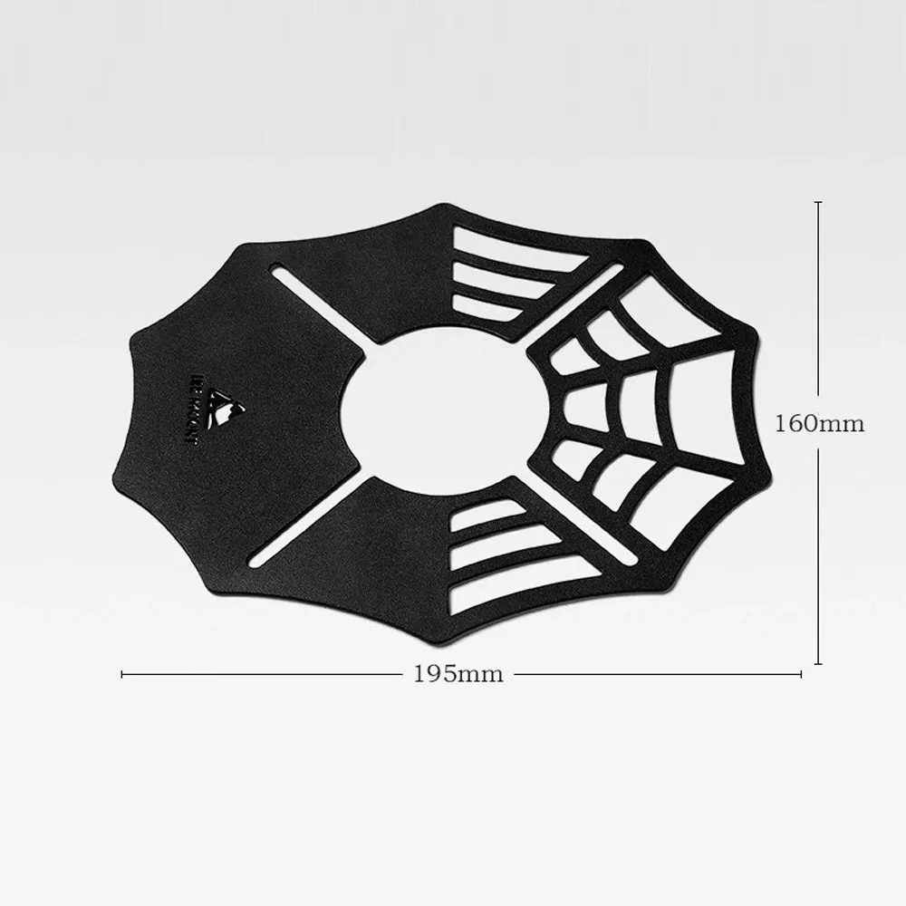 Furnace Insulation Pad Furnace End Mat Hollow Iron Board Outdoor Cookware Gases Can Heat Insulation Board for SOTO 310 Burners