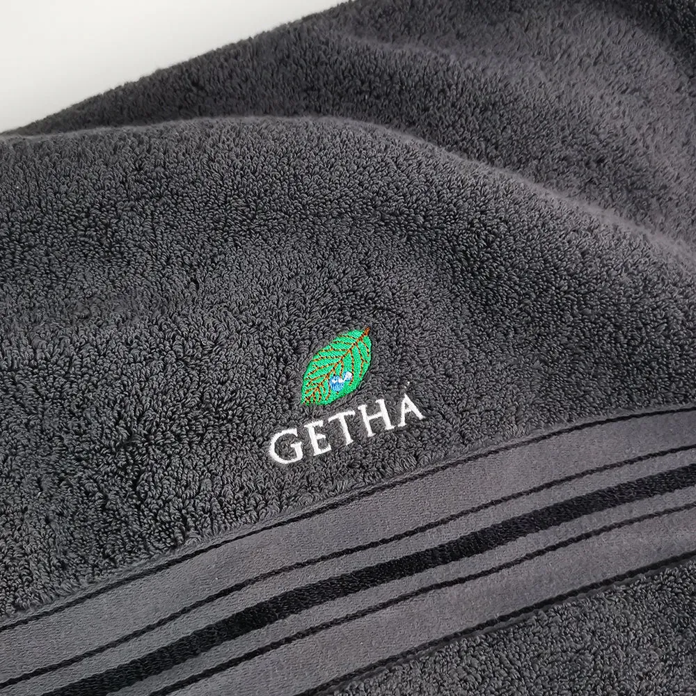 Getha Lux Towel - Dark Grey