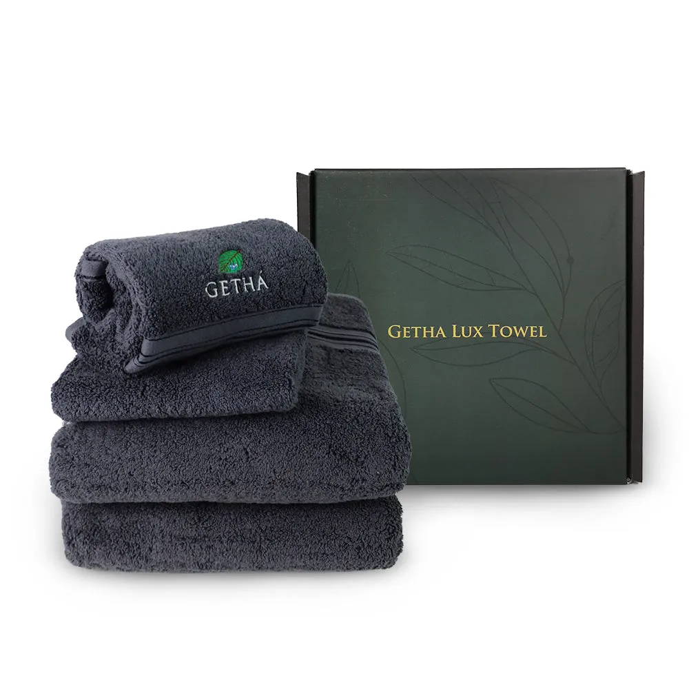 Getha Lux Towel - Dark Grey