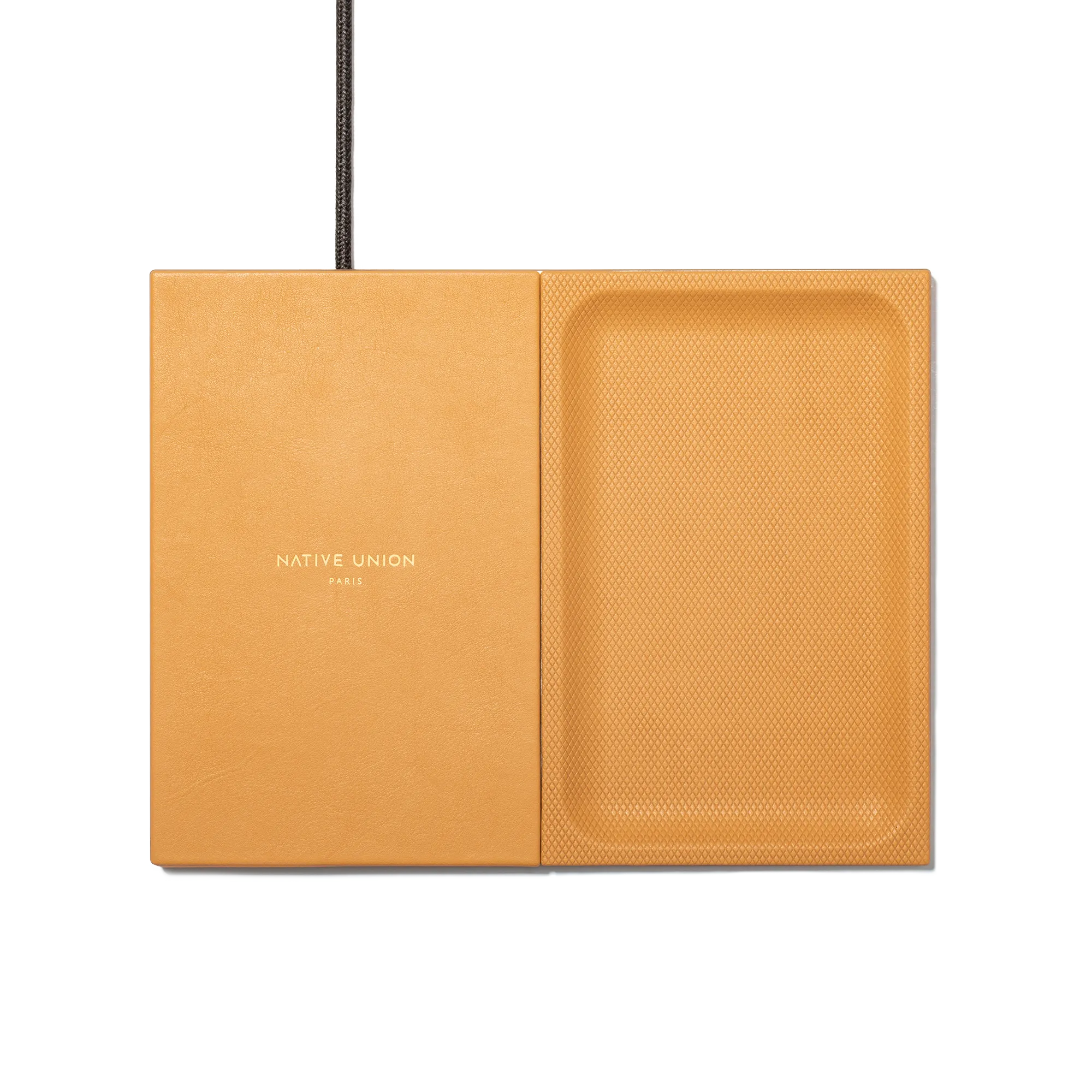 HERITAGE VALET WIRELESS CHARGER - Yellow