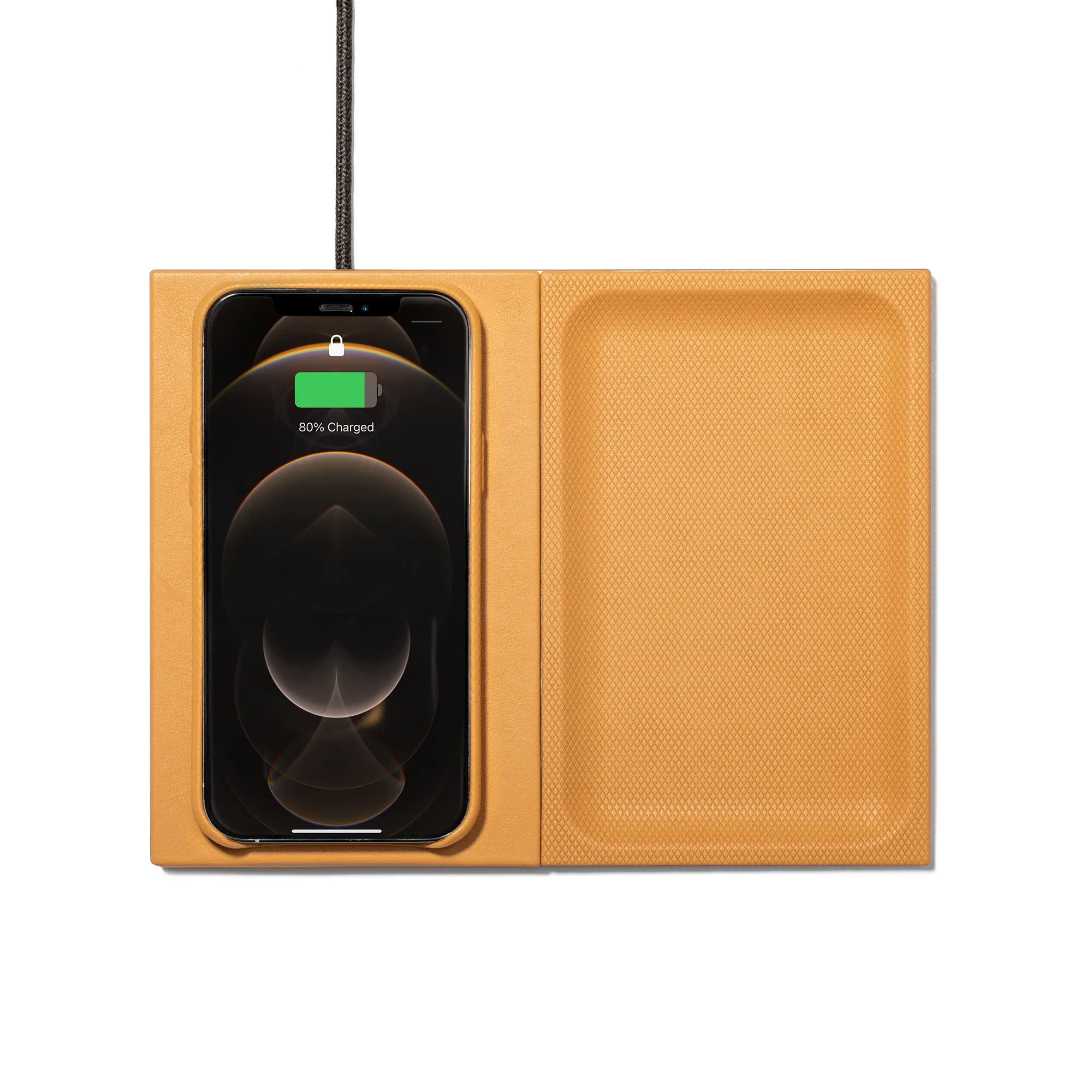HERITAGE VALET WIRELESS CHARGER - Yellow
