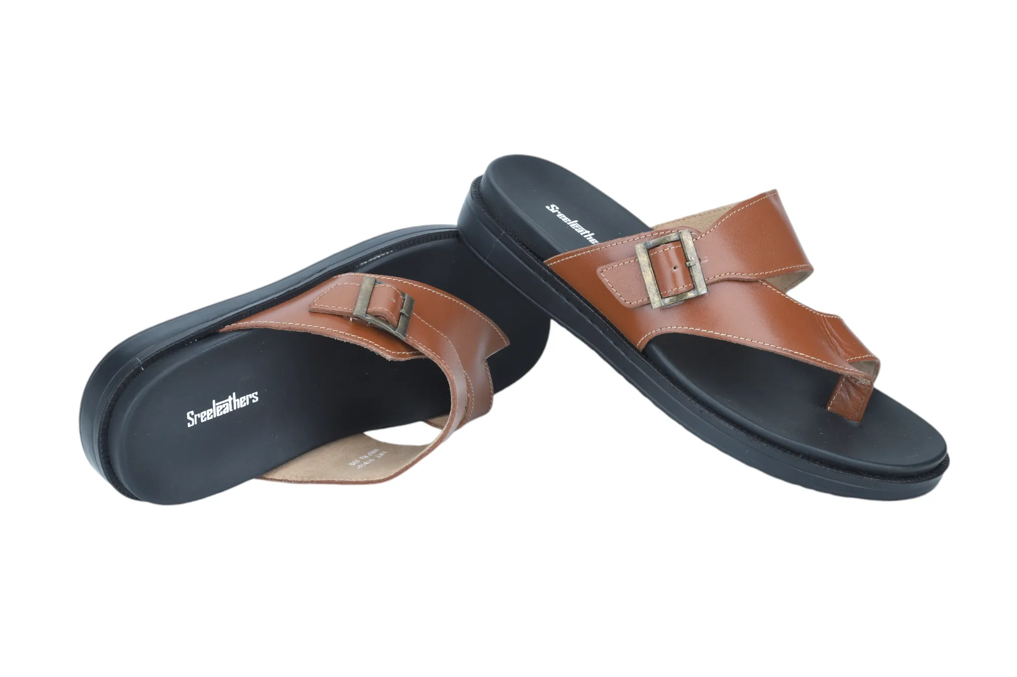 Mens Premium Leather Chappal 918101