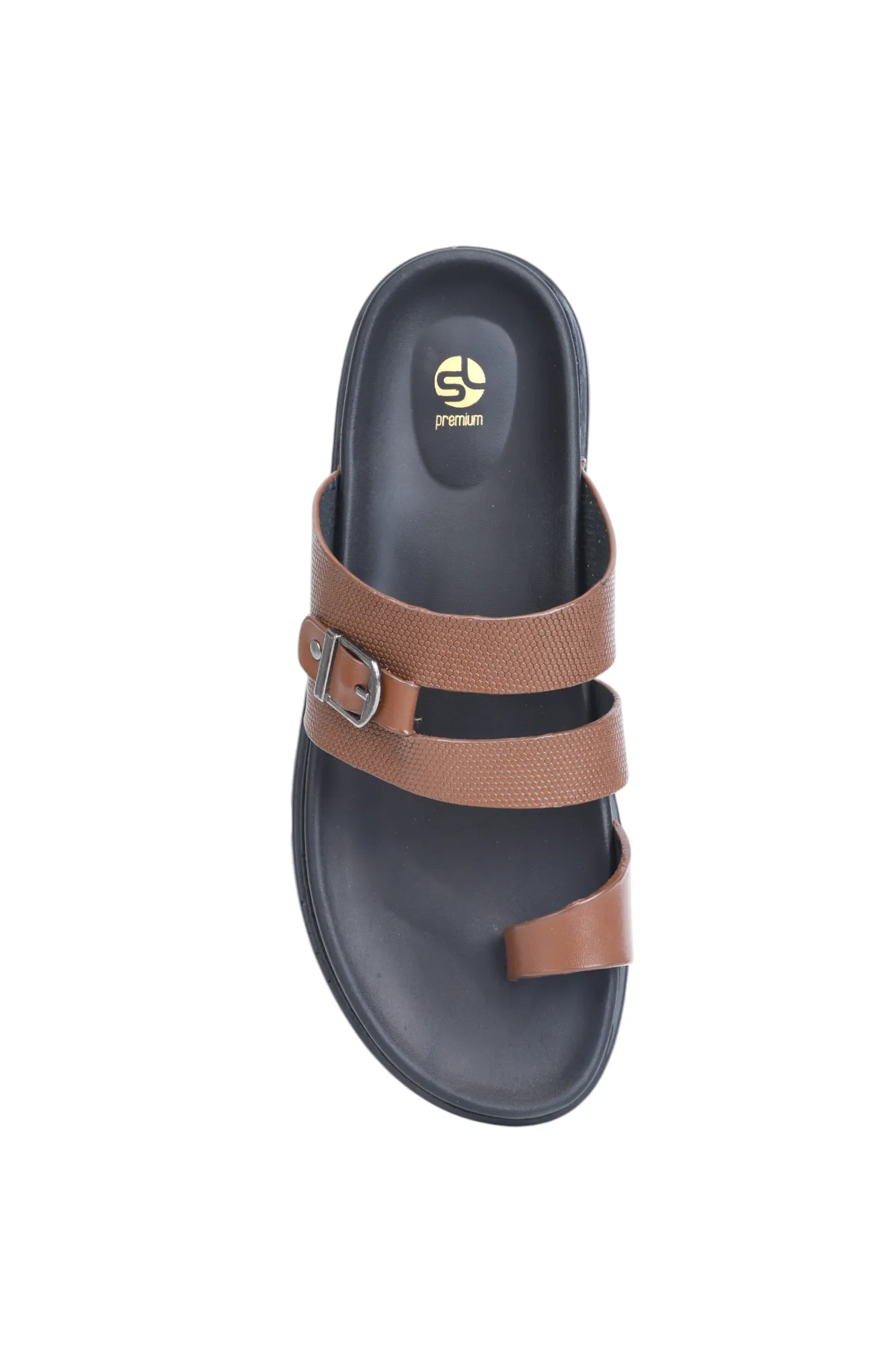 Mens Premium Leather Chappal 93221
