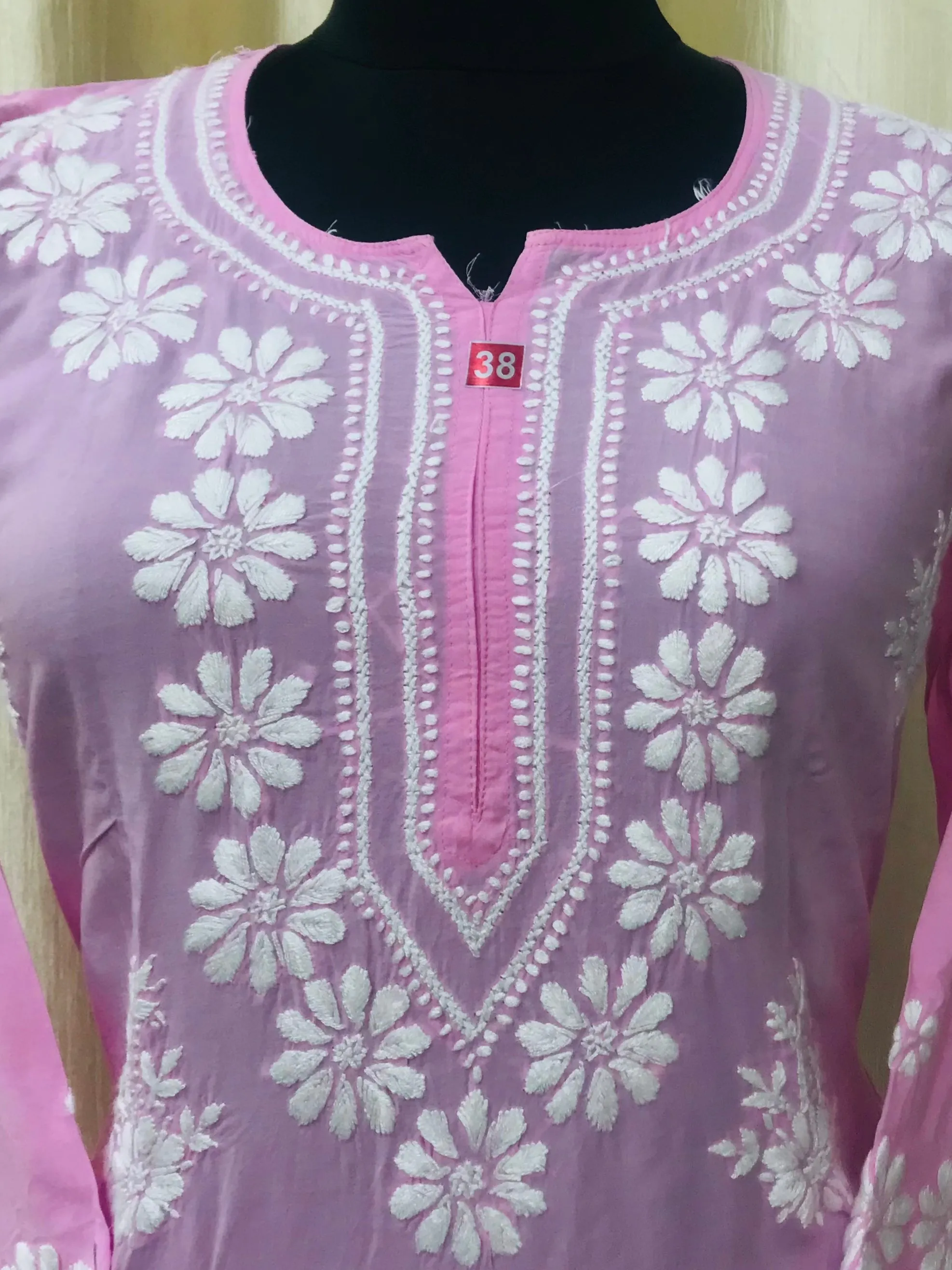 Modal Chikankari kurti