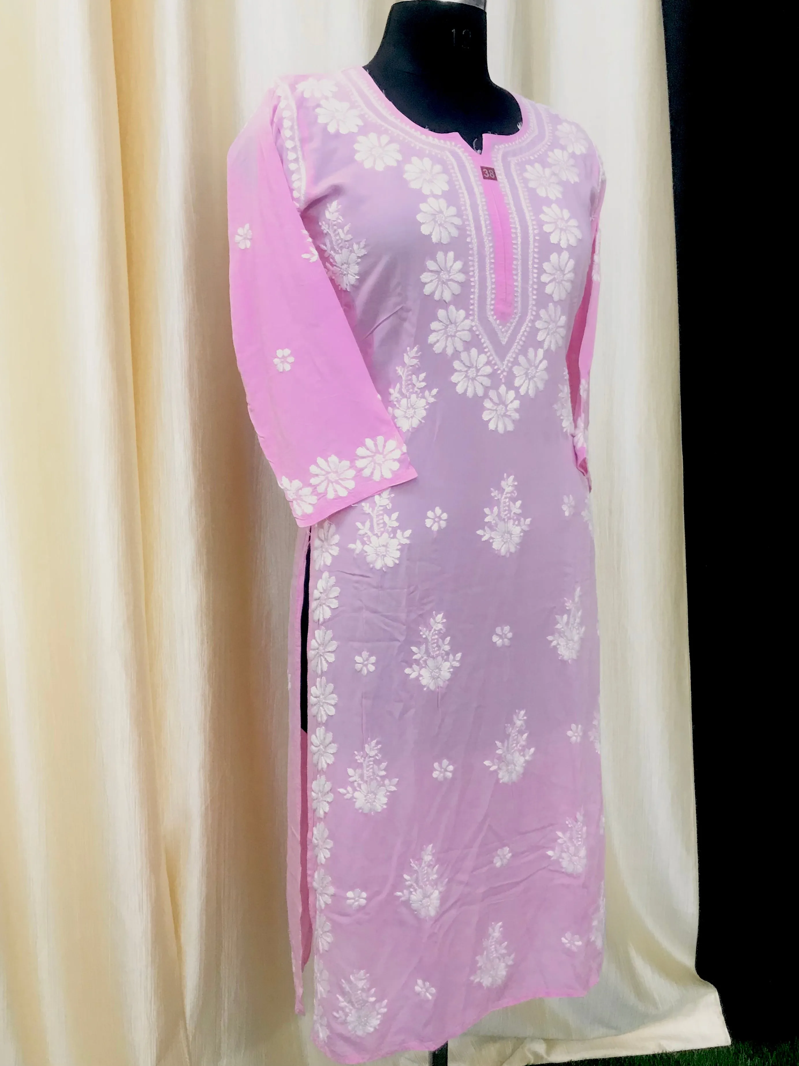 Modal Chikankari kurti
