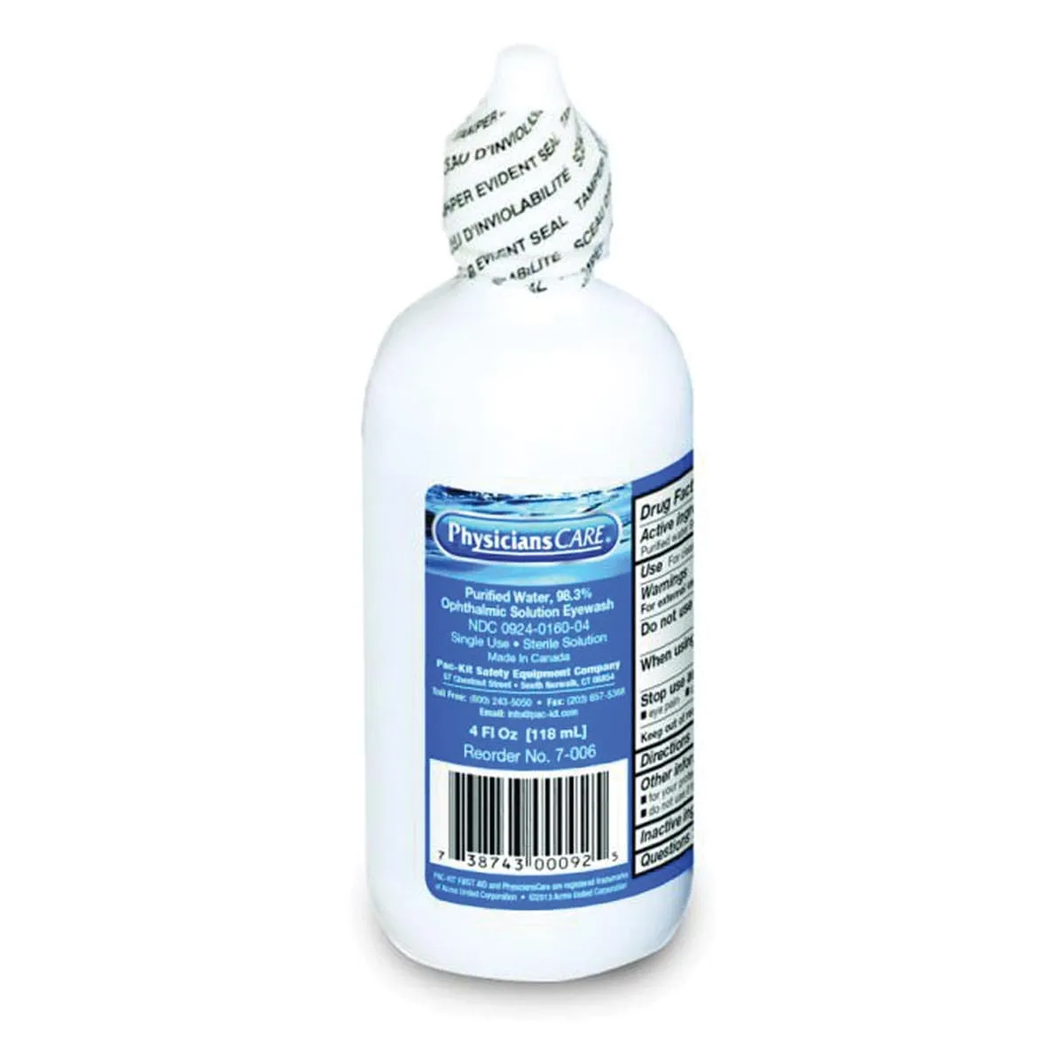 PhysiciansCare Eyewash Bottle