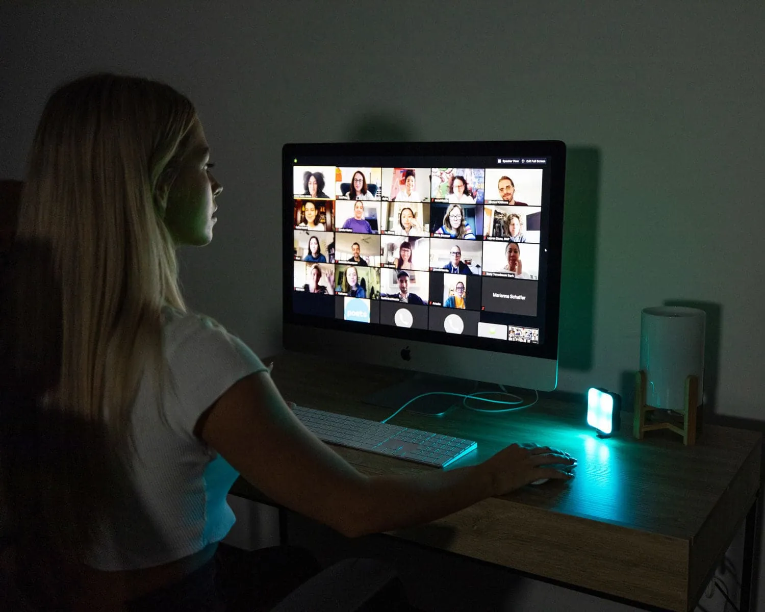 Pocket Photo Video RGB Smartphone LED Light - GlowGo (Rainbow)