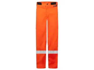Portwest® Ultrasoft 7oz Reflective Tape Flame Resistant Suit - Bottom  - Orange - IUS453