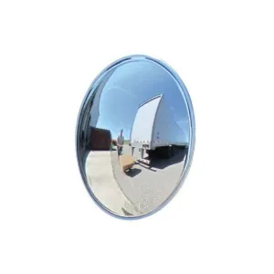 SE-KURE DOMES & MIRRORS, INC. TCVO-24T-5DP-PB DomeVex 24" Outdoor Wide View Convex Mirror, 5" Deep, 1 Each