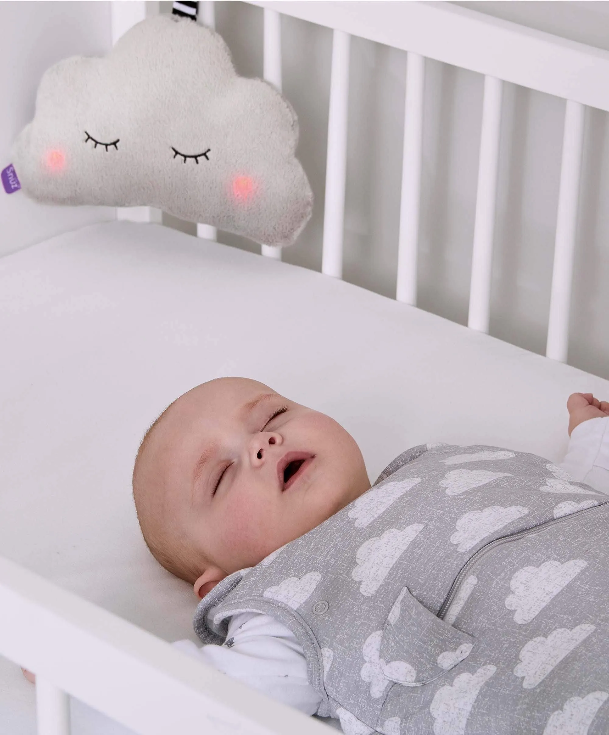 Snuz Cloud Baby Sleep Aid & Night Light - Grey