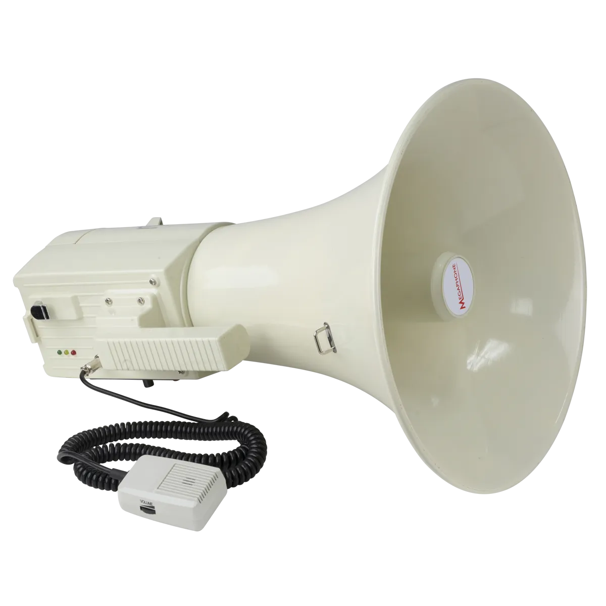 SoundArt 45 Watt Portable Hand-Held Megaphone with Record/Playback (WHITE)