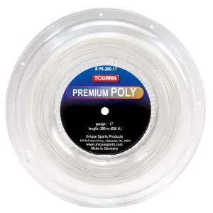 Tourna Premium Poly 17g Tennis 220m String Reel