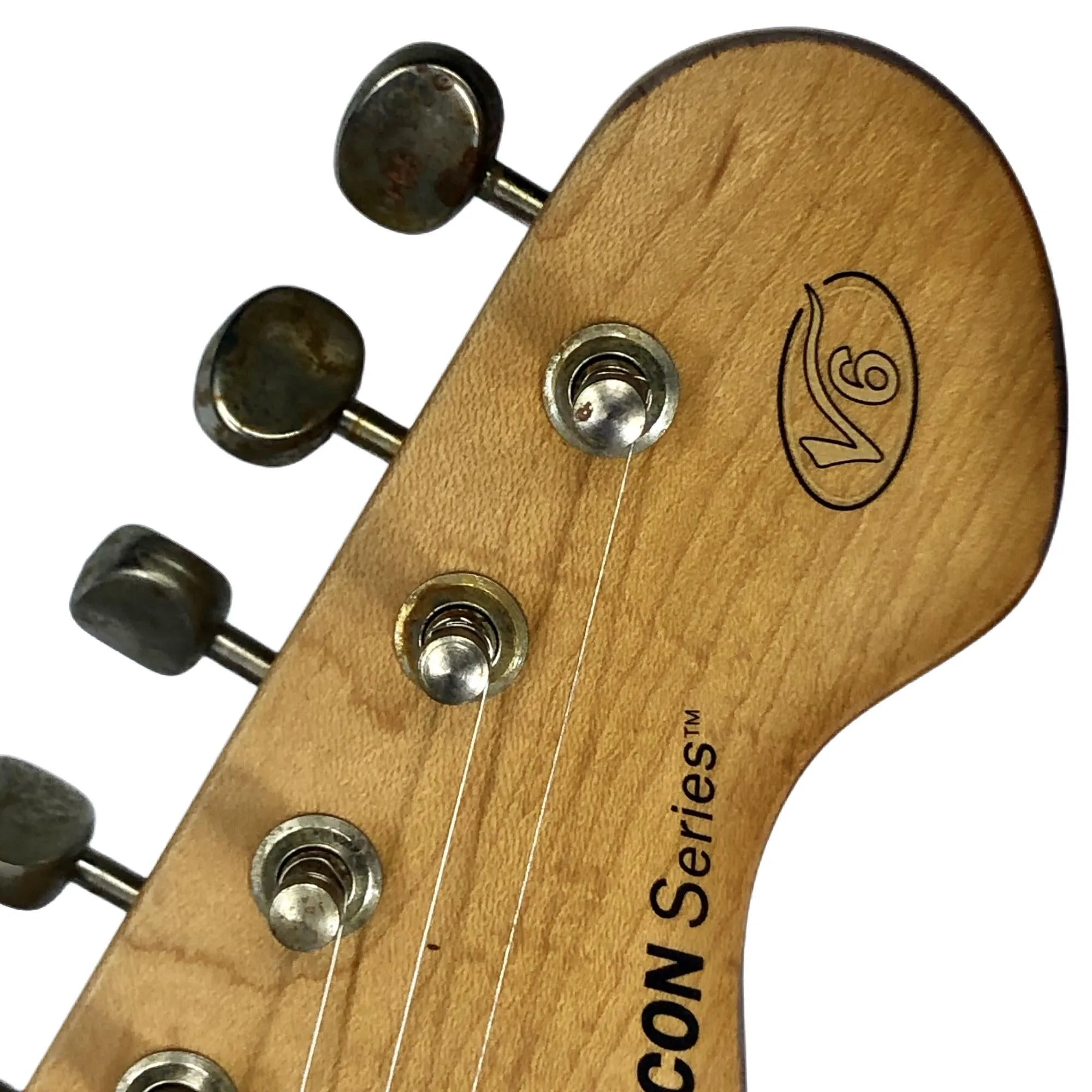 Vintage® V6HMRSB 'Relic Sunburst' Aged Chrome Hardware