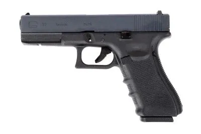 WE G17 Gen4 GBB Airsoft Pistol - Black