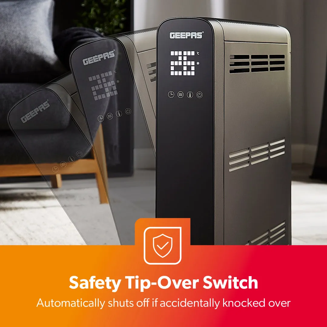 Wi-Fi and Remote Controlled Smart Digital Radiator Heater