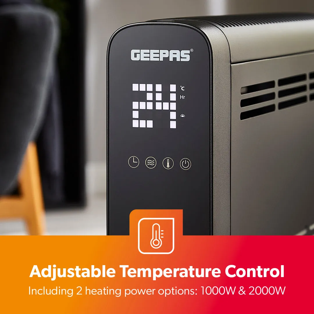 Wi-Fi and Remote Controlled Smart Digital Radiator Heater