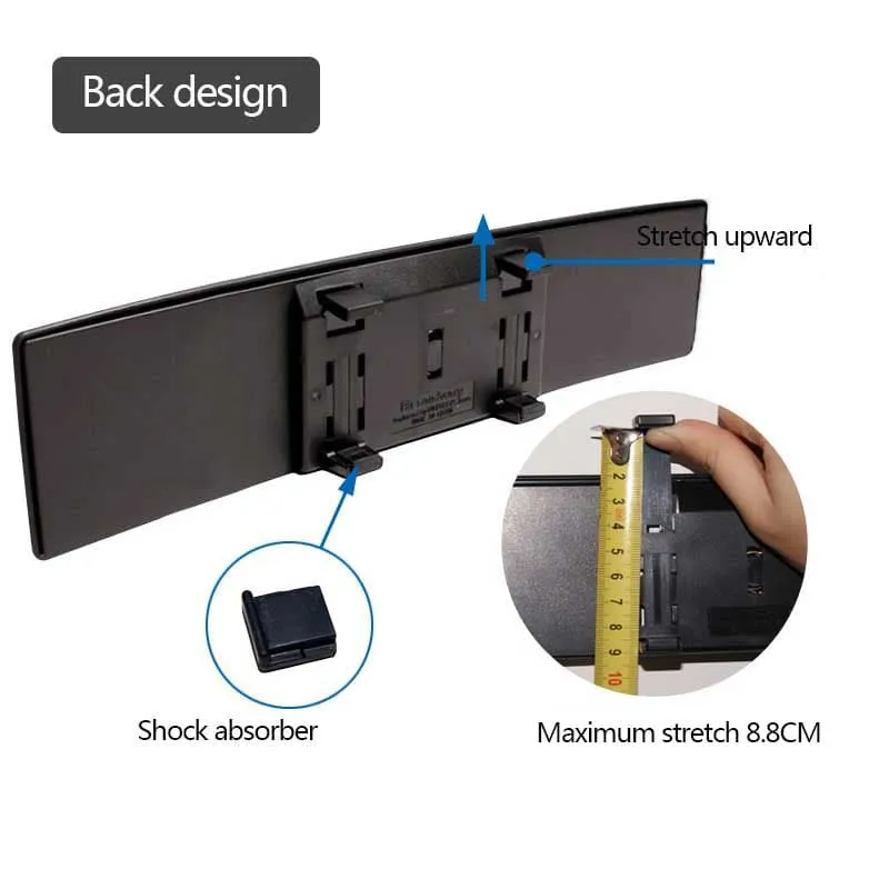 Wide Angle Panoramic Rearview Mirror