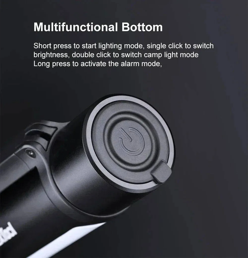 Xiaomi Nextool Outdoor 6 in 1 Zoom Flashlight Multifunction Portable Sound Light Alarm 1000lm Waterproof 2600mAh LED Flashlight