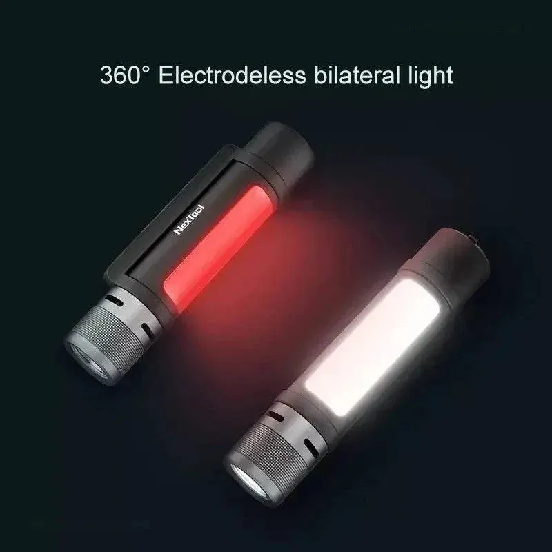 Xiaomi Nextool Outdoor 6 in 1 Zoom Flashlight Multifunction Portable Sound Light Alarm 1000lm Waterproof 2600mAh LED Flashlight